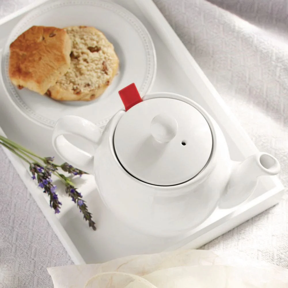White Chatsford Teapot - Image 3