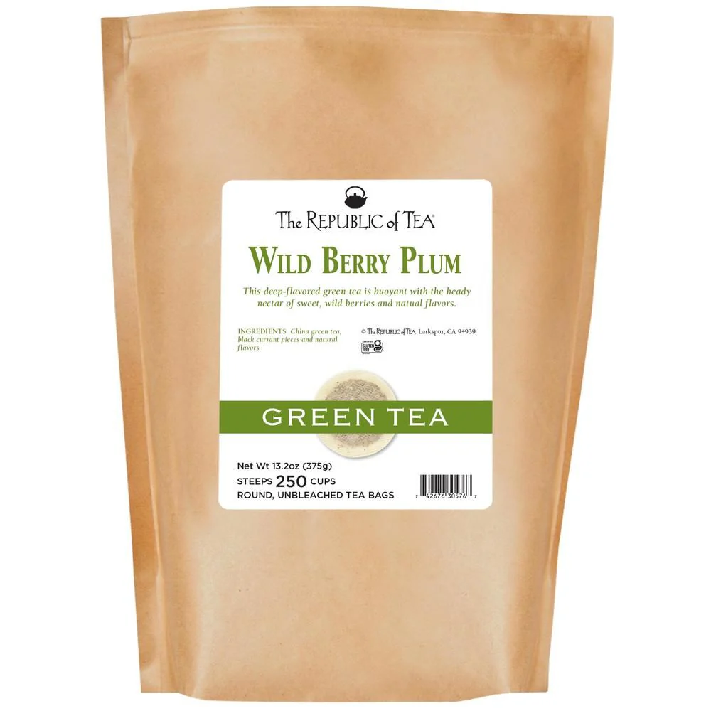 Wild Berry Plum Green Tea Bags - Image 3